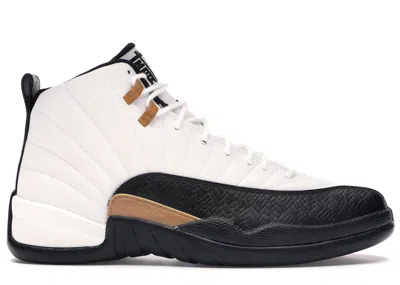 Pre-owned Jordan Men's  12 Retro Chinese New Year Sneakers In White/black/varisty Red In Multi