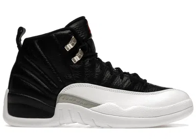 Pre-owned Jordan Men's  12 Retro Playoffs (2022) Sneakers In Black/varsity Red/white