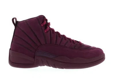 Pre-owned Jordan Men's  12 Retro Psny Sneakers In Bordeaux In Burgundy