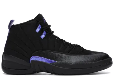 Pre-owned Jordan Men's  12 Retro Sneakers In Black/dark Concord
