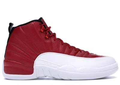 Pre-owned Jordan Men's  12 Retro Sneakers In Gym Red/black/white In Multi