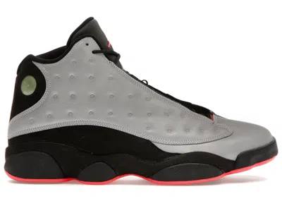 Pre-owned Jordan Men's  13 Retro 3m Sneakers In Reflective Silver/infrared 23/black