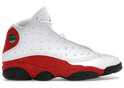 Pre-owned Jordan Men's  13 Retro Cherry (2010) Sneakers In White/black/varsity Red