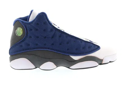 Pre-owned Jordan Men's  13 Retro Flint (2005) Sneakers In French Blue/university Blue/flint Grey In Multi