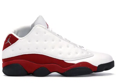 Pre-owned Jordan Men's  13 Retro Low Cherry (2005) Sneakers In White/metallic Silver/varsity Red