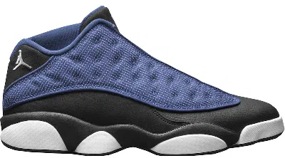 Pre-owned Jordan Men's  13 Retro Low Sneakers In Brave Blue/metallic Silver/black In Multi