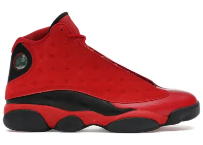 Pre-owned Jordan Men's  13 Retro What Is Love Pack Sneakers In Gym Red/black In Multi