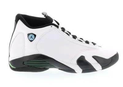 Pre-owned Jordan Men's  14 Retro (2016) Sneakers In White/oxidized Green/legend Blue In Multi