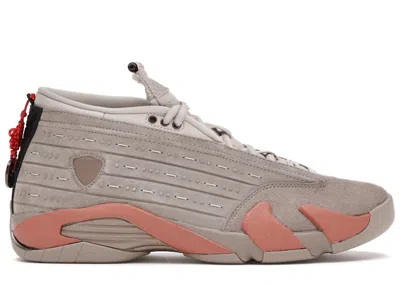 Pre-owned Jordan Men's  14 Retro Low Clot Sneakers In Sepia Stone/terra Blush/desert Sand