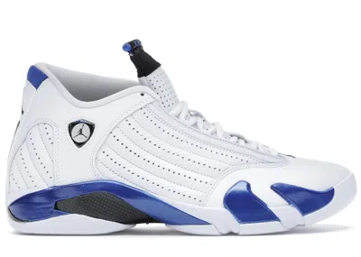 Pre-owned Jordan Men's  14 Retro Sneakers In White/black/hyper Royal In Multi
