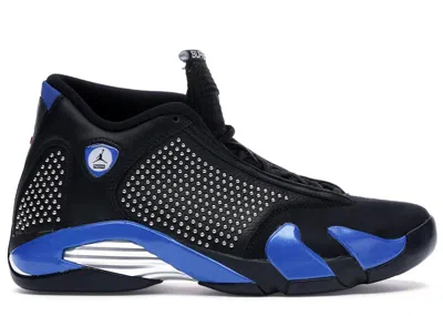 Pre-owned Jordan Men's  14 Retro Supreme Sneakers In Black/varsity Royal/chrome
