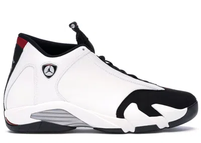 Pre-owned Jordan Men's  14 Retro Toe (2014) Sneakers In White/black/varsity Red