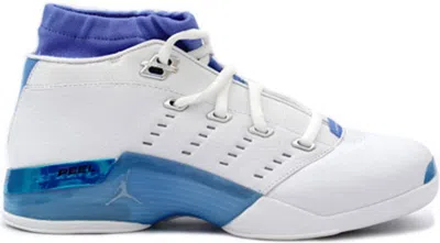 Pre-owned Jordan Men's  17 Og Low Carolina Sneakers In White/university Blue In Multi