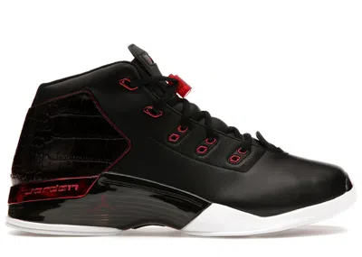 Pre-owned Jordan Men's  17 Retro Chicago Bulls Sneakers In Black/gym Red/white In Multi