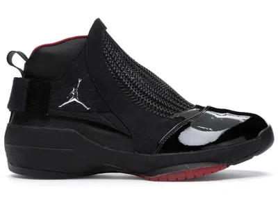 Pre-owned Jordan Men's  19 Retro Bred Cdp (2008) Sneakers In Black/chrome/varsity Red