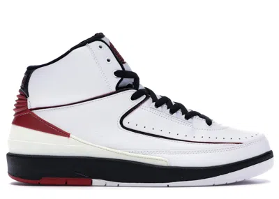 Pre-owned Jordan Men's  2 Retro (2004) Sneakers In White/varsity Red/black In Multi
