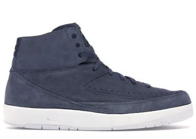 Pre-owned Jordan Men's  2 Retro Decon Sneakers In Thunder Blue/white