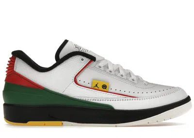 Pre-owned Jordan Men's  2 Retro Low Quai 54 (2023) Sneakers In White/green/red In Multi