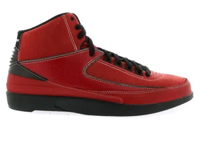 Pre-owned Jordan Men's  2 Retro Qf Candy Pack Red Sneakers In Varsity Red/white/black