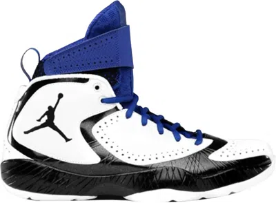 Pre-owned Jordan Men's  2012 E Royal Sneakers In White/black/varsity Royal