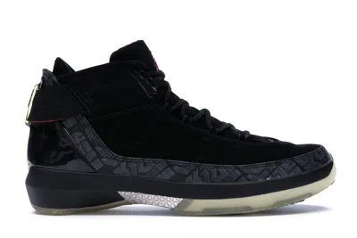 Pre-owned Jordan Men's  22 Og Chicago Pe Sneakers In Black/metallic Silver/dark Charcoal In Multi
