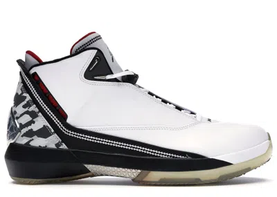 Pre-owned Jordan Men's  22 Og Varisty Red Sneakers In White/varsity Red/black