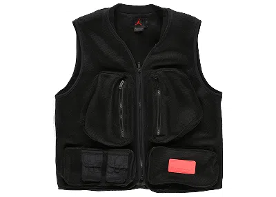 Pre-owned Jordan Men's  23 Engineered Vest In Black/infrared 23