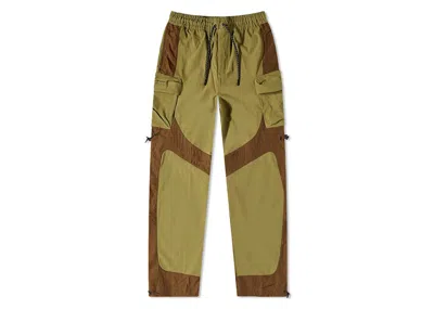 Pre-owned Jordan Men's  23 Enginereed Cargo Pants In Pilgrim/light Olive In Green