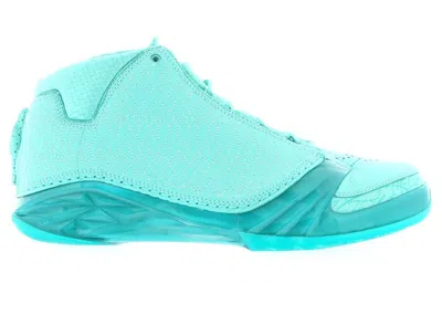 Pre-owned Jordan Men's  23 Solefly Florida Marlins Sneakers In Hyper Turquoise
