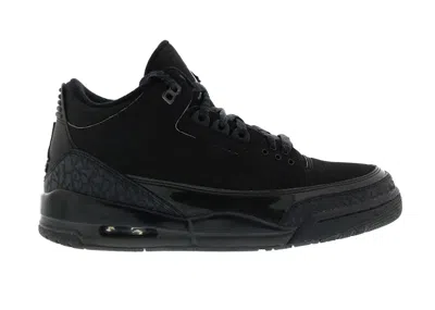 Pre-owned Jordan Men's  3 Retro Cat (2007) Sneakers In Black/dark Charcoal