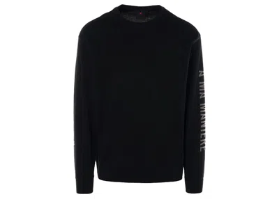 Pre-owned Jordan Men's  365 X A Ma Maniére Essentials Long Sleeve Tee Shirt In Black
