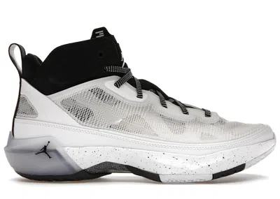 Pre-owned Jordan Men's  37 Oreo Sneakers In White/black/citrus In Multi