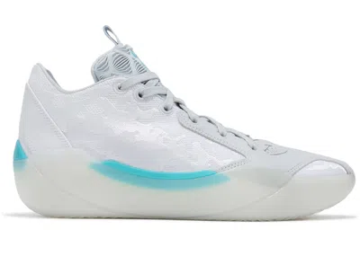 Pre-owned Jordan Men's  39 Guo Ailun Pe Sneakers In White/pure Platinum/hyper Jade
