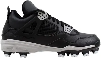 Pre-owned Jordan Men's  4 Retro Mcs Oreo Sneakers In Black/tech Grey In Multi