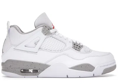Pre-owned Jordan Men's  4 Retro Oreo (2021) Sneakers In White/tech Grey/black In Multi