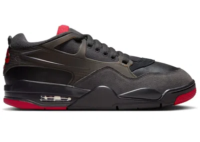 Pre-owned Jordan Men's  4 Rm Bred Sneakers In Black/varsity Red/anthracite