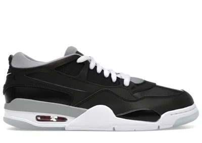 Pre-owned Jordan Men's  4 Rm Metallic Sneakers In Black/wolf Grey/white