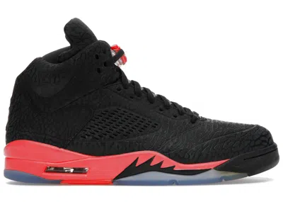 Pre-owned Jordan Men's  5 Retro 3lab5 Sneakers In Black/infrared