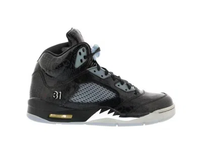 Pre-owned Jordan Men's  5 Retro Doernbecher Sneakers In Black/white