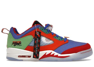 Pre-owned Jordan Men's  5 Retro Low Doernbecher Michael (2022) Sneakers In Hyper Royal/orange