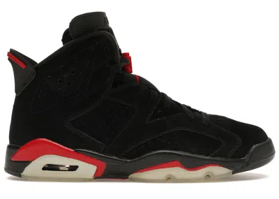 Pre-owned Jordan Men's  6 Retro (2010) Sneakers In Black/varsity Red In Multi