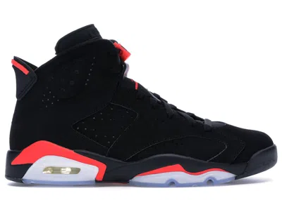 Pre-owned Jordan Men's  6 Retro (2019) Sneakers In Black/infrared