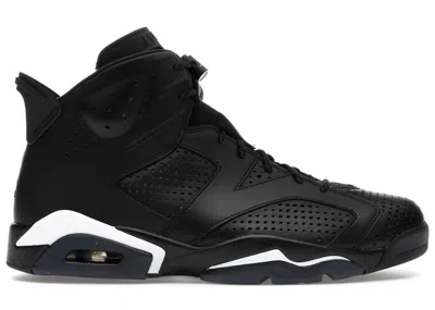 Pre-owned Jordan Men's  6 Retro Cat Sneakers In Black/white
