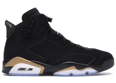 Pre-owned Jordan Men's  6 Retro Dmp (2020) Sneakers In Black/metallic Gold In Multi