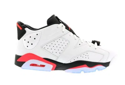 Pre-owned Jordan Men's  6 Retro Low Infrared Sneakers In White/infrared 23/black In Multi
