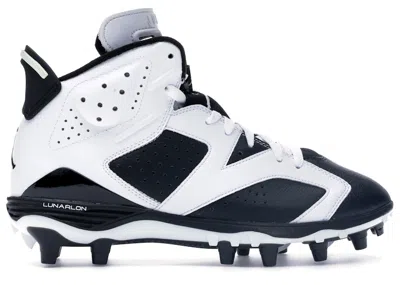 Pre-owned Jordan Men's  6 Retro Td Oreo Sneakers In White/black