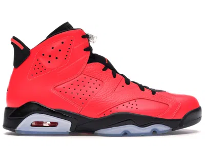 Pre-owned Jordan Men's  6 Retro (toro) Sneakers In Infrared 23/black