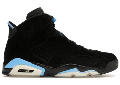 Pre-owned Jordan Men's  6 Retro Unc Sneakers In Black/university Blue In Multi