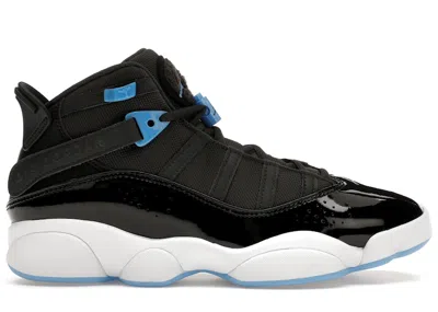 Pre-owned Jordan Men's  6 Rings University Blue Sneakers In Anthracite/black/white In Multi