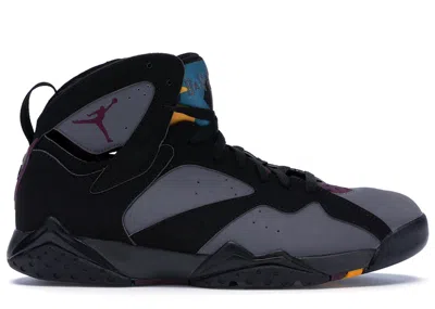 Pre-owned Jordan Men's  7 Retro (2015) Sneakers In Black/bordeaux/light Graphite In Multi